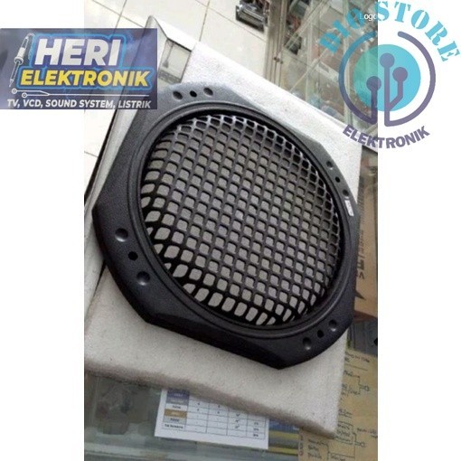 gril speaker tutup salon 10inch