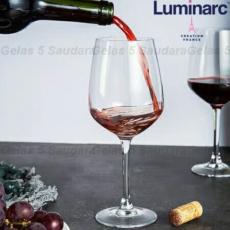 Luminarc Wine Glass/Gelas Wine/Gelas Kaca/Wine Glass/Surloire Glass