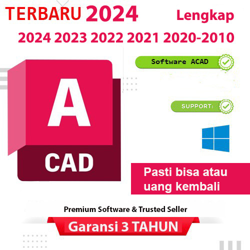 AUTOCAD 2024 2023 2022 2021 Permanen