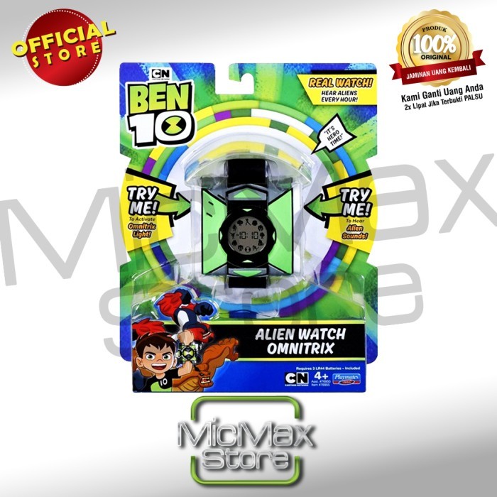 Promo Ben 10 Basic Omnitrix jam tangan ben10 Mainan Original Asli