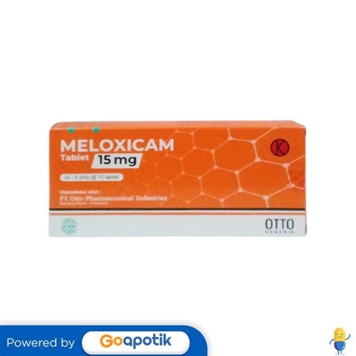 Meloxicam Otto 15 Mg Box 50 Tablet
