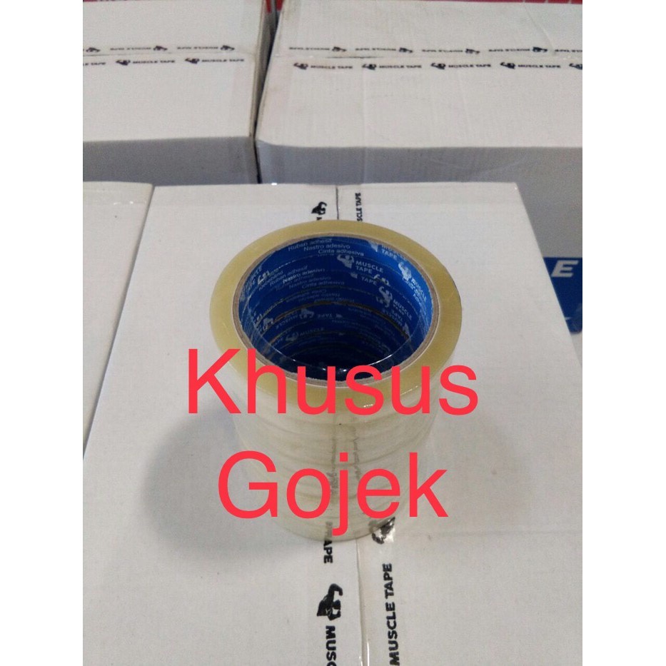

NAT - 1 DUS / 288 ROLL Isolasi 1/2 inch x 72 yard muscle khusus GOJEK
