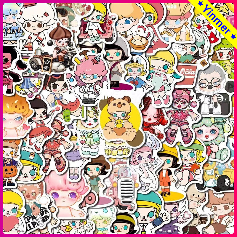 

COD✨Stiker Molly Lucu Stiker Kartun Stiker Scrapbook Tablet Stiker Dekoratif-Yinmer