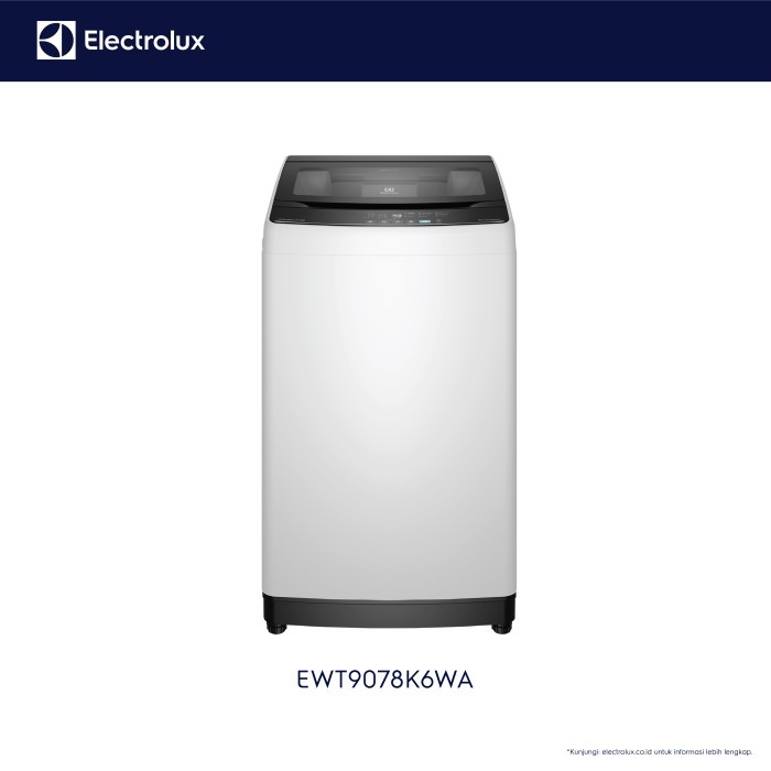 Electrolux EWT9078K6WA Mesin Cuci Top Loading