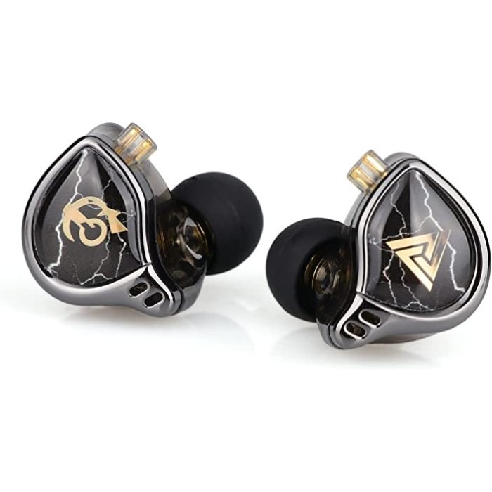 "R.V.Shop" -  TERLARIS QKZ x HBB Titanium-Coated Diaphragm Driver HiFi In Ear Earphone - Driver No C