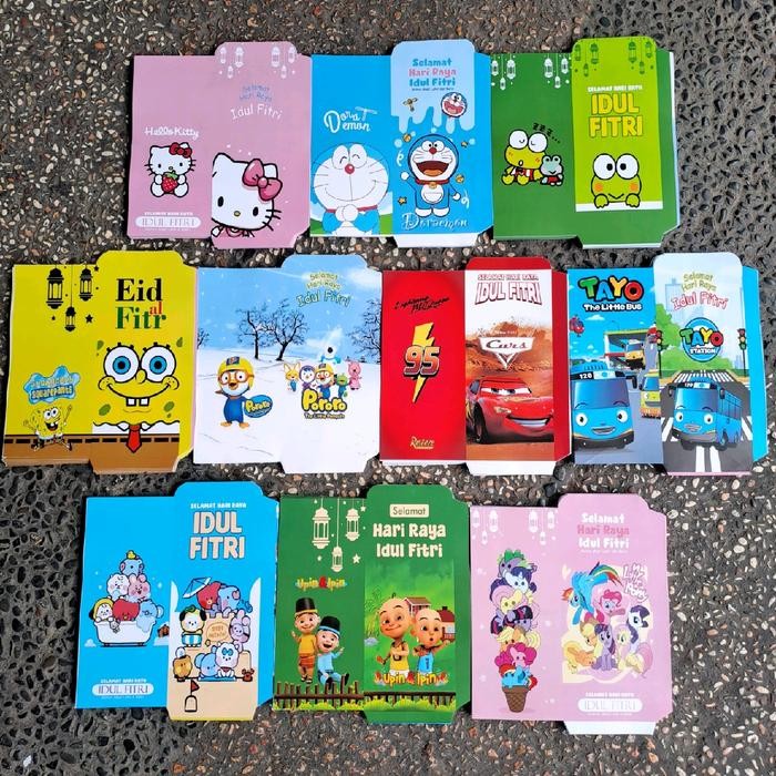 

MUMPUNG PROMO [1000 LEMBAR] AMPLOP LEBARAN JUMB0 - jumbo karakter, 1000 lembar + lem TERLARIS