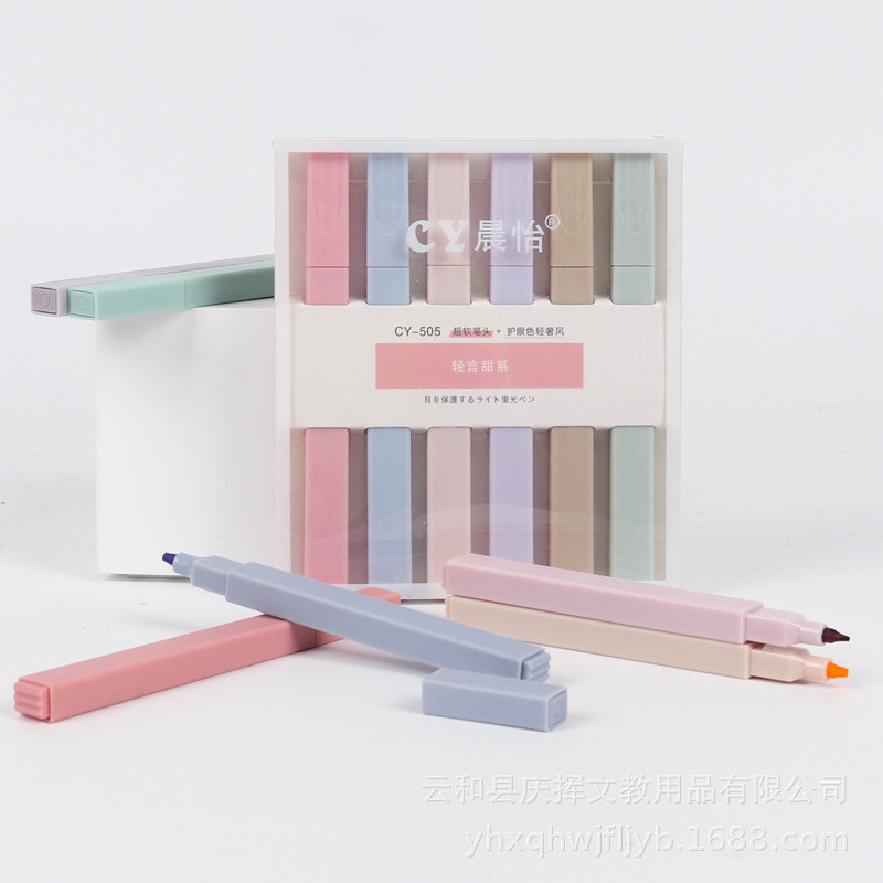 

Highlighter Marker Bentuk Balok Persegi Panjang Mewah Premium 2 Sisi Pastel Lucu Unik Imut Termurah Grosir Cod
