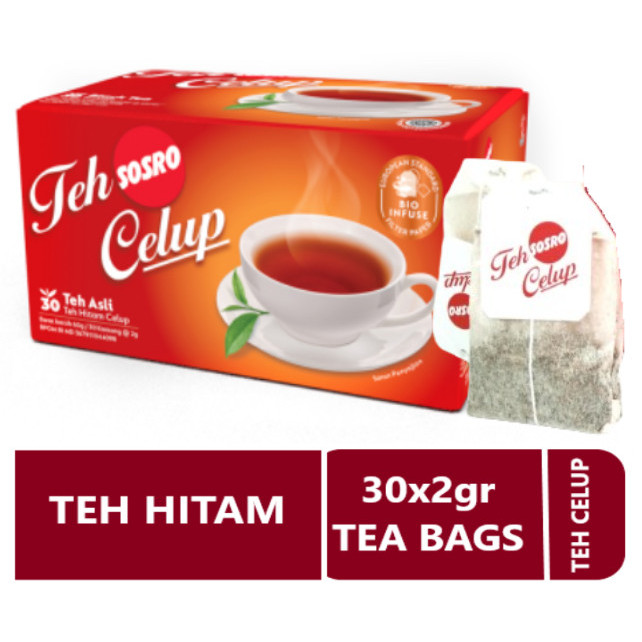 

Teh Celup Sosro 30x2gr Kotak