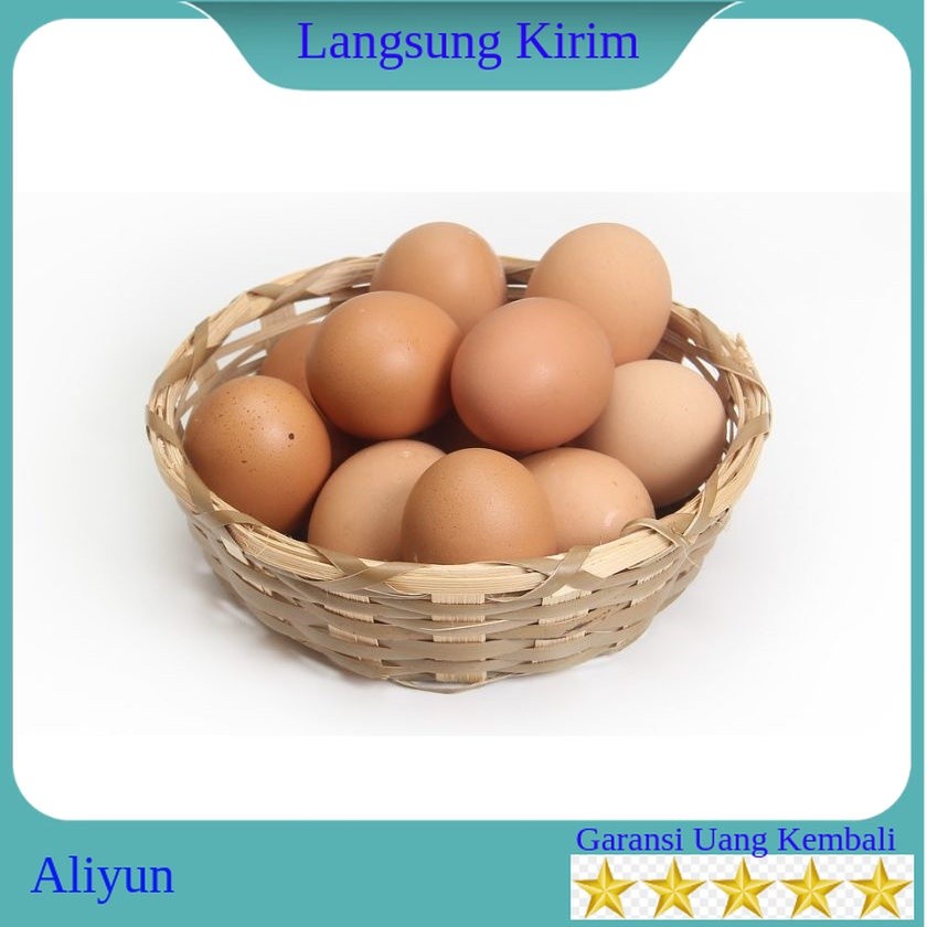 

Telur Telor Ayam 1 Kg Isi sd 16
