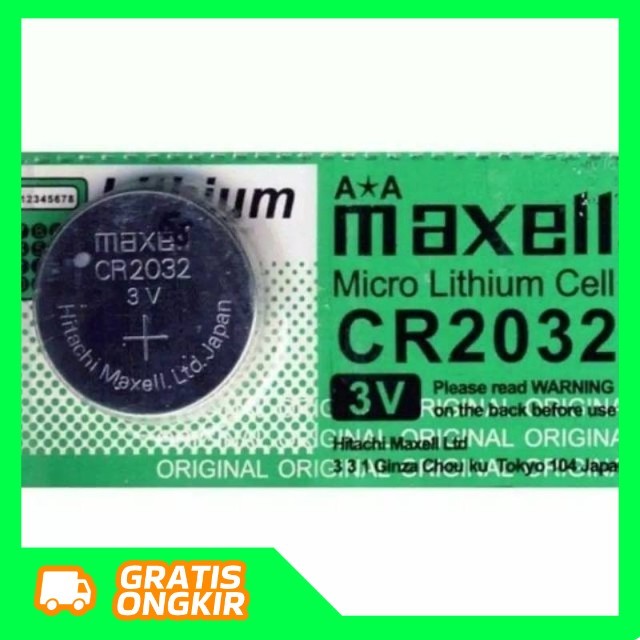 CR2032 /BATERAI CR 2032/BATTERY CR2032/BATERAI KALKULATOR /CR 2032 TIMBANGAN