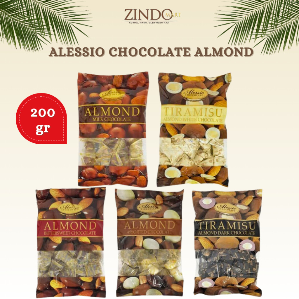 

Ukf5Pc6F4H (Kuliner.Kita) Alesio Cioccolate Almond 250Gr - Chocolate Malaysia (Coklat Almond)