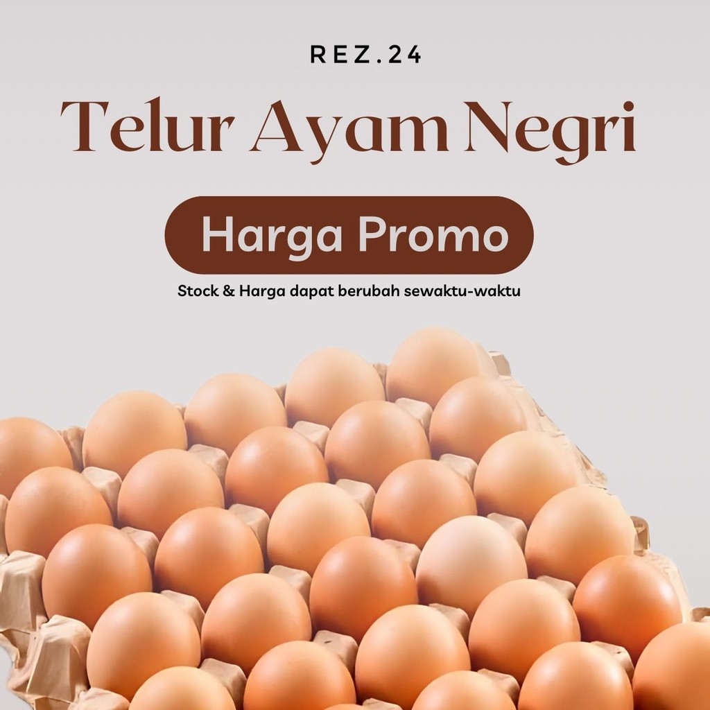 

Telur Ayam Negeri Kiloan 250gr 500gr