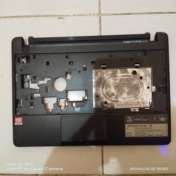 Palmrest + Bottom Case Acer Aspire One 722