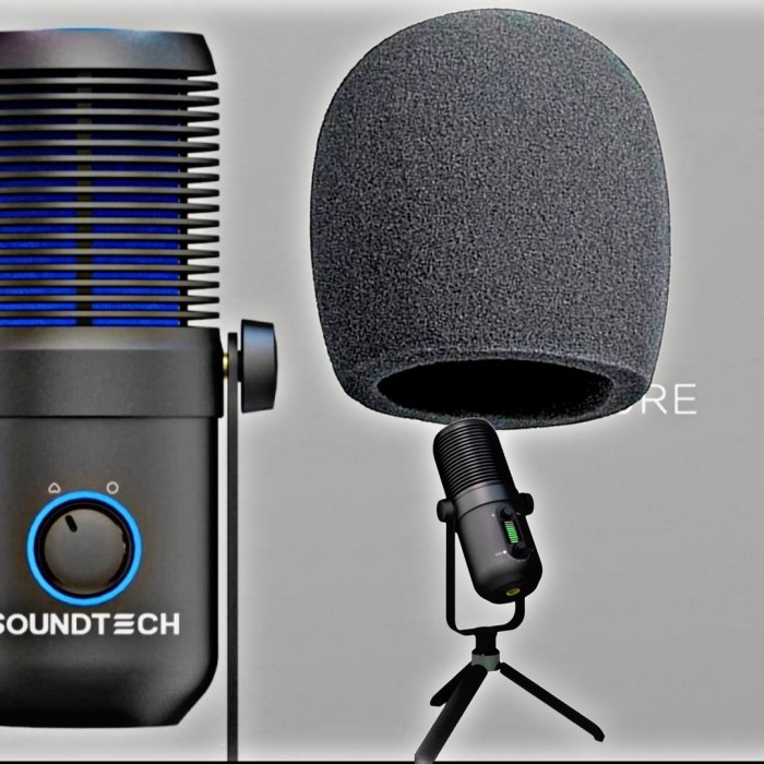 Busa Microphone Condenser Soundtech - 2.0 USB - 2.1 USB / Busa Microphone Condenser Soundtech Lite 2