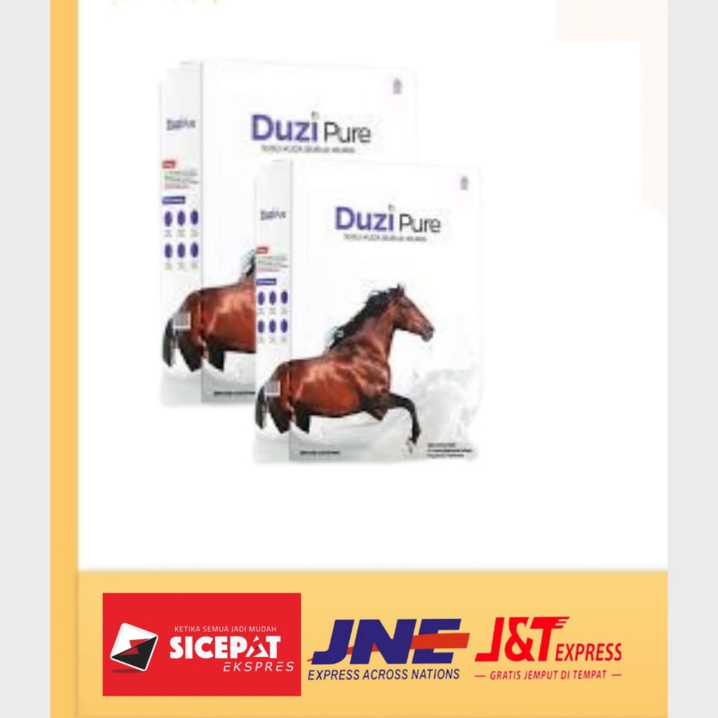 

Promo terlaris Duzi Pure Susu Kuda Liar Lombok Murni Herbal Alami 200 Gram 2 Box