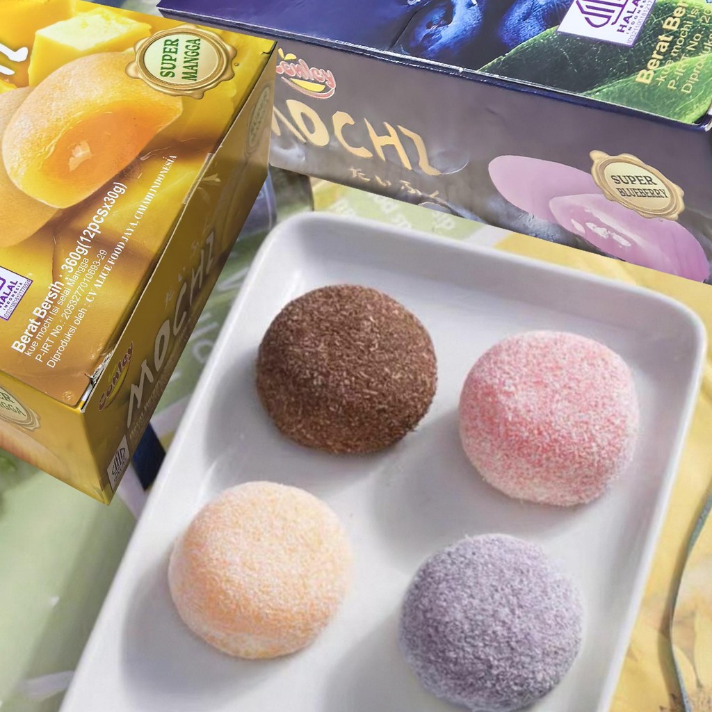 

RB COD Simpan pada suhu ruang/SUPER Mochi 12pcs/kue mochi/mochi daifuku /Camilan Premium / Mochi