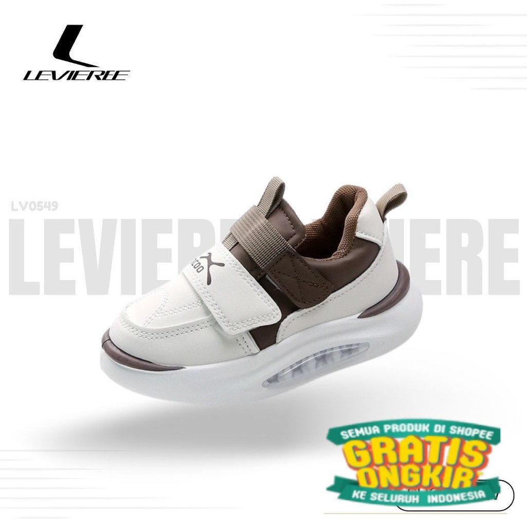 LVR FREE BOX SIZE 21-30 Sepatu Anak Korean Style Premium Sneakers Sport Anak LV0549/ LANGSUNG KIRIM