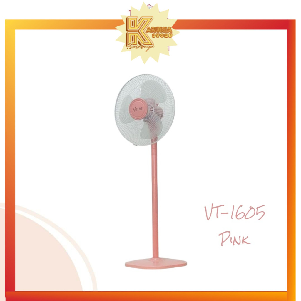 Kipas Angin Berdiri Advance VT 1605 1602 Stand Fan Votre 16 inch/Stand Fan Votre VT-1605 16 Inch/Adv