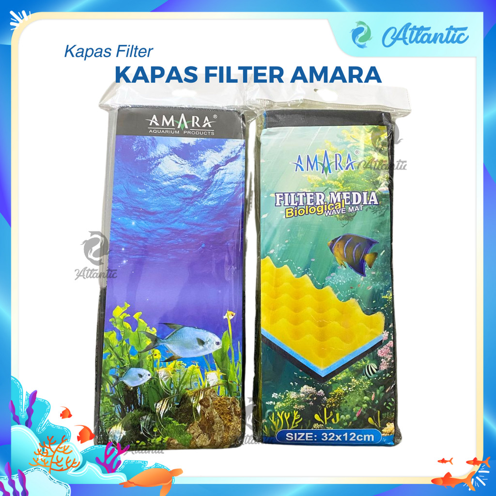 Kapas Filter Amara Filter Biological Mat Filter Aquarium Aquascape Amara