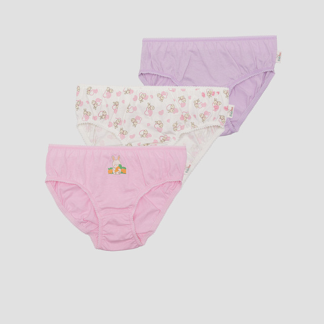 Kidz Too Pack Of 3 Love Bunny Celana Dalam Anak Perempuan 121751945