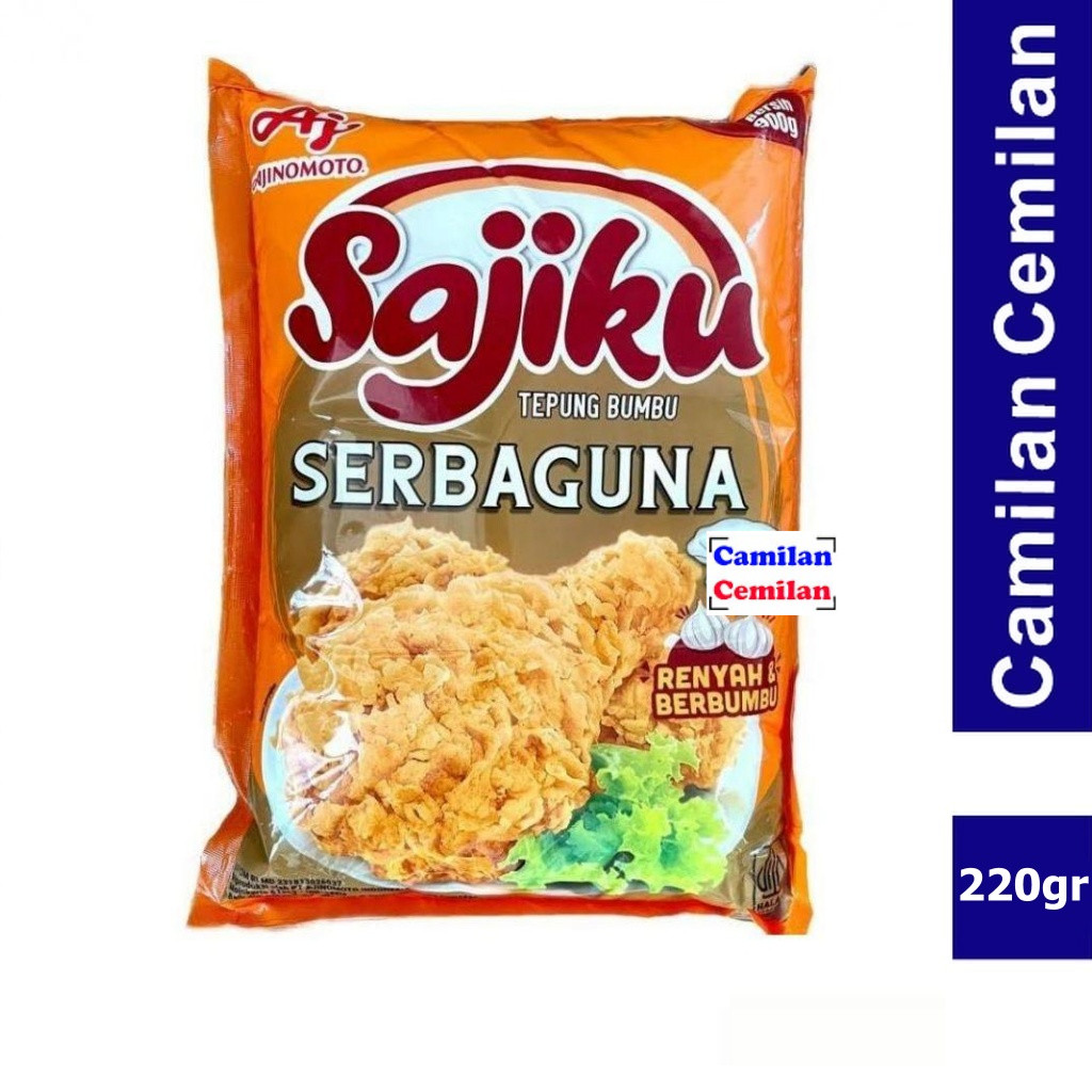 

Sajiku Tepung Bumbu Serbaguna 220 gr
