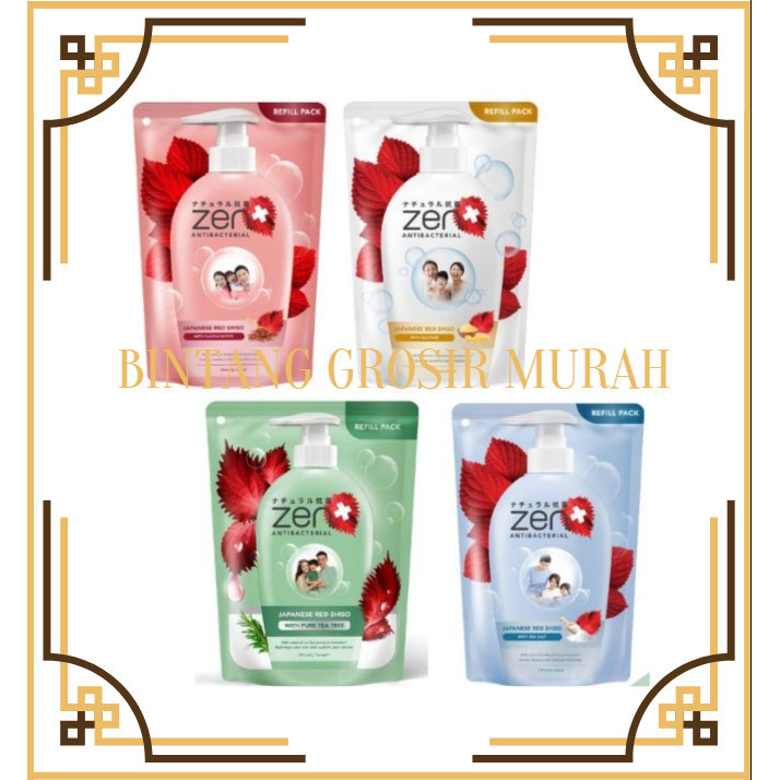 Zen Sabun Mandi Cair Body Wash 400ml Sabun Zen Cair