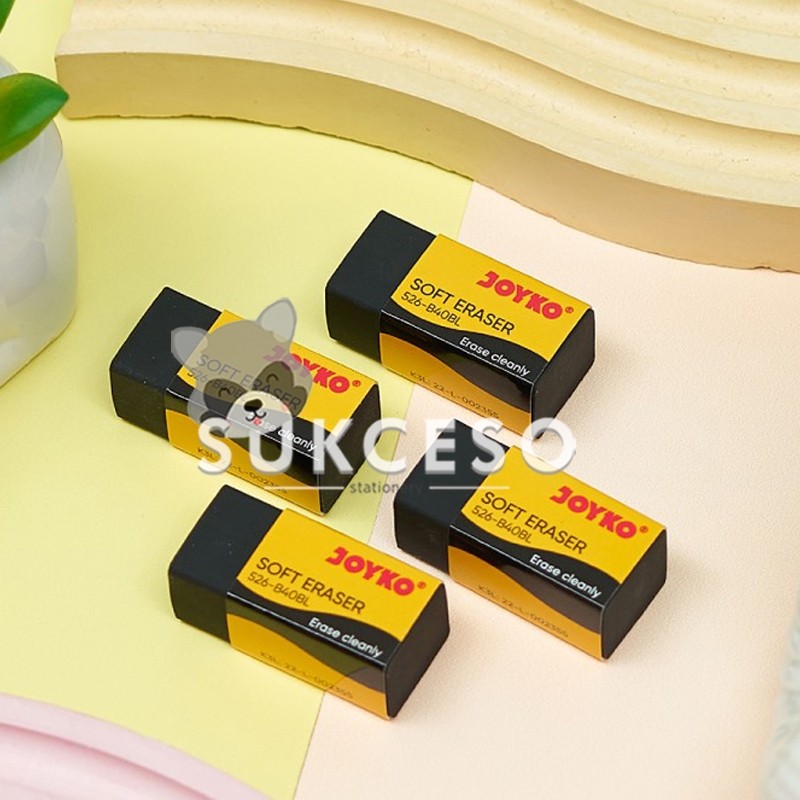 

Joyko Eraser Penghapus Hitam 526 B40BL Hitam SATUAN