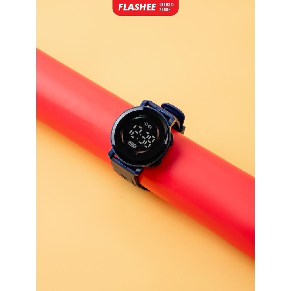 Jam Tangan Pria Hitam Jam Digital LED Watch Sporty Modern Jam Tangan Unisex Termurah