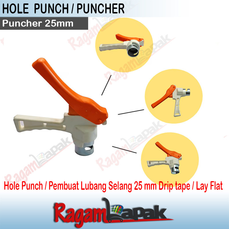 Puncher 25mm / Hole Punch Pembuat Lubang Selang 25 mm Drip tape