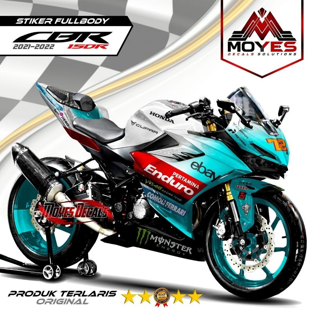 (COD) Decal CBR150R 2021 Fullbody Stiker Cbr 150 R 2022 Full Body Sticker Variasi CBR 150 R 2023 Ful