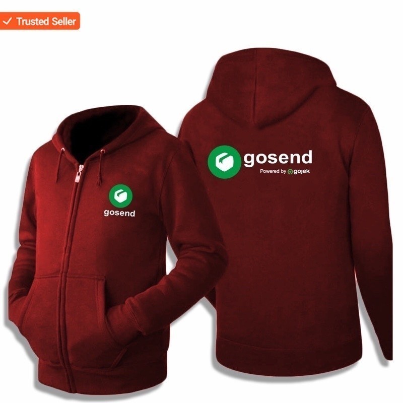 Zipper Hoodie Driver Motor Resleting Variasi Gosend