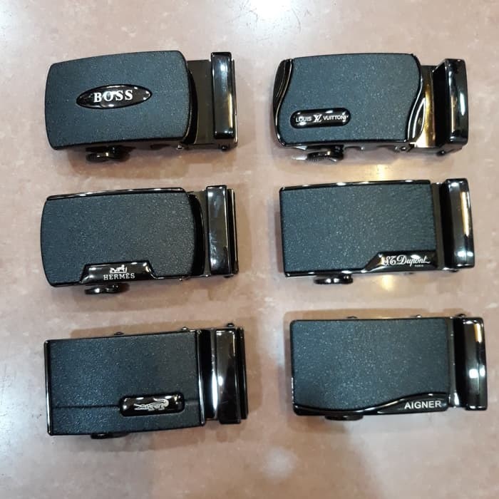 Sana Sini Berkah [BISA COD] Kepala Gesper Ikat Pinggang Rel Impor - besi kepala gesper model rel - b