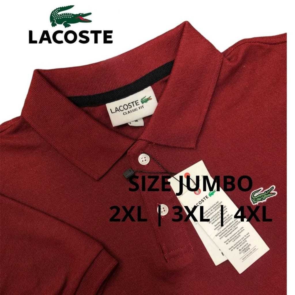Kaos Polo JUMBO XXL XXXL XXXXL / Kaos Polo Pria Premium / Kaos Polo Big Size Pria
