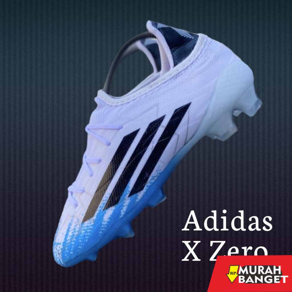 Sepatu specs keren- Sepatu Bola Adidas X Zero Putih Biru