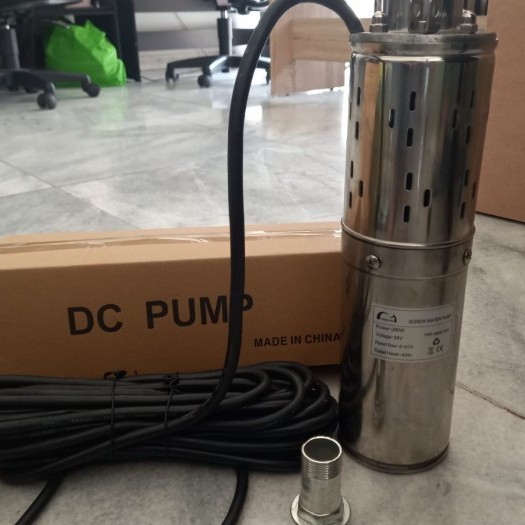 Pompa Satelit Pompa Air Celup Sumur bor 3.5inch Submersible DC 24Volt