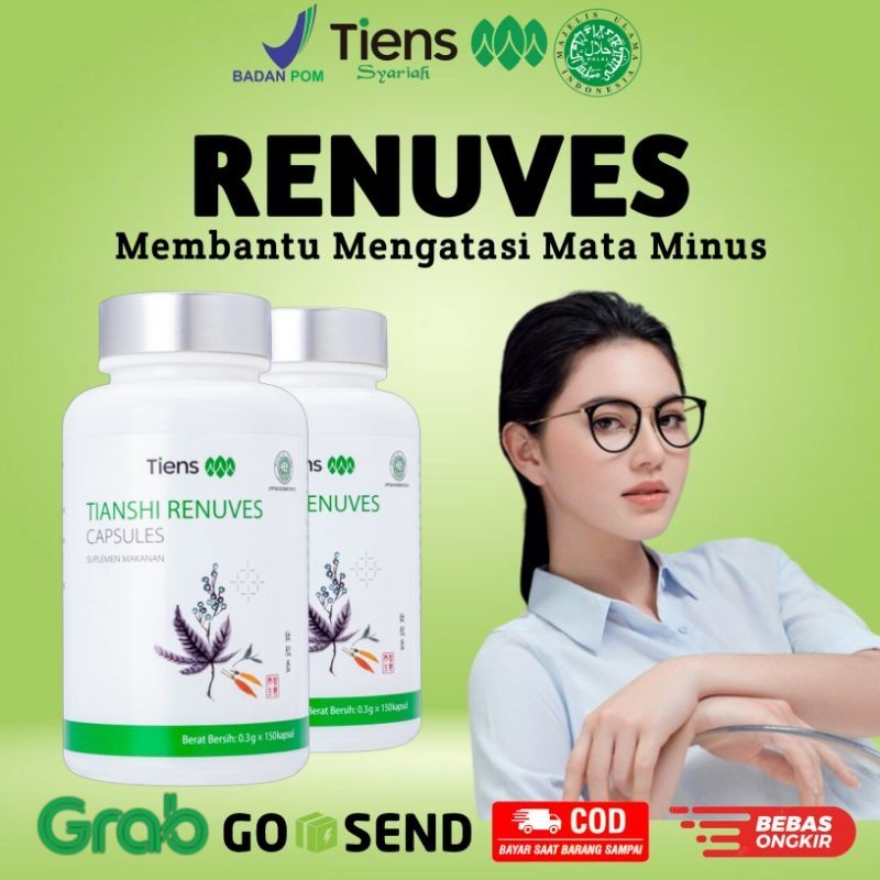 Renuves Tiens Original TRC Renuves Obat Mata Minus Renuves Tiens Original