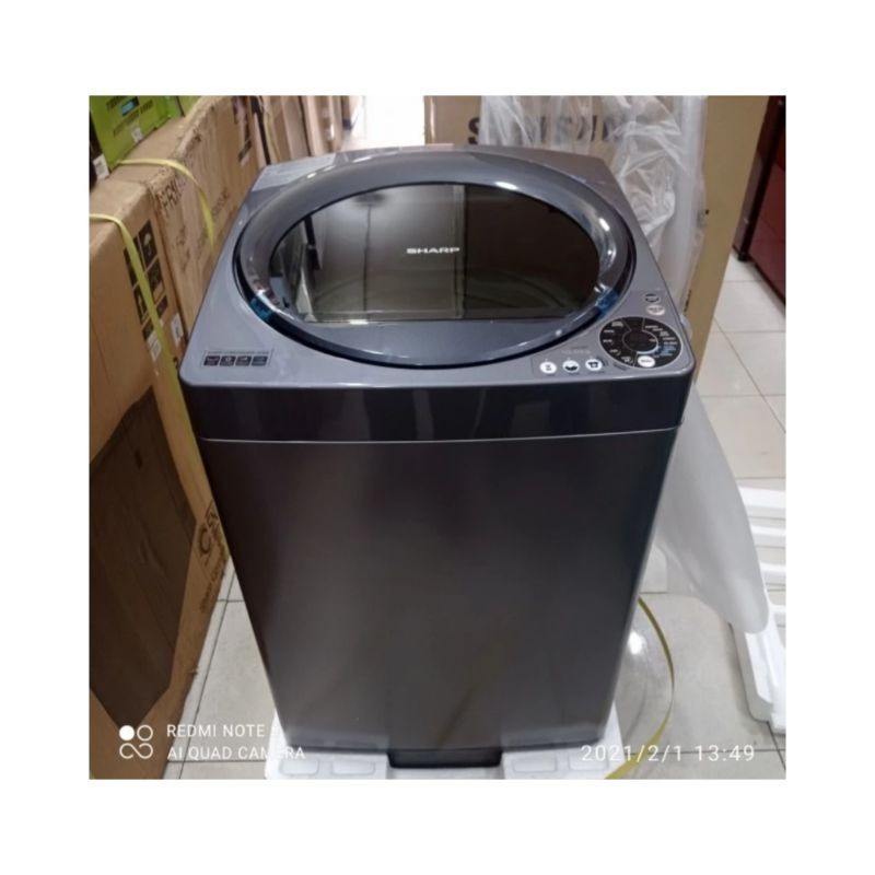 Mesin Cuci Sharp 1 Tabung ES-M 1008T-SAK 10kg (KARGO)