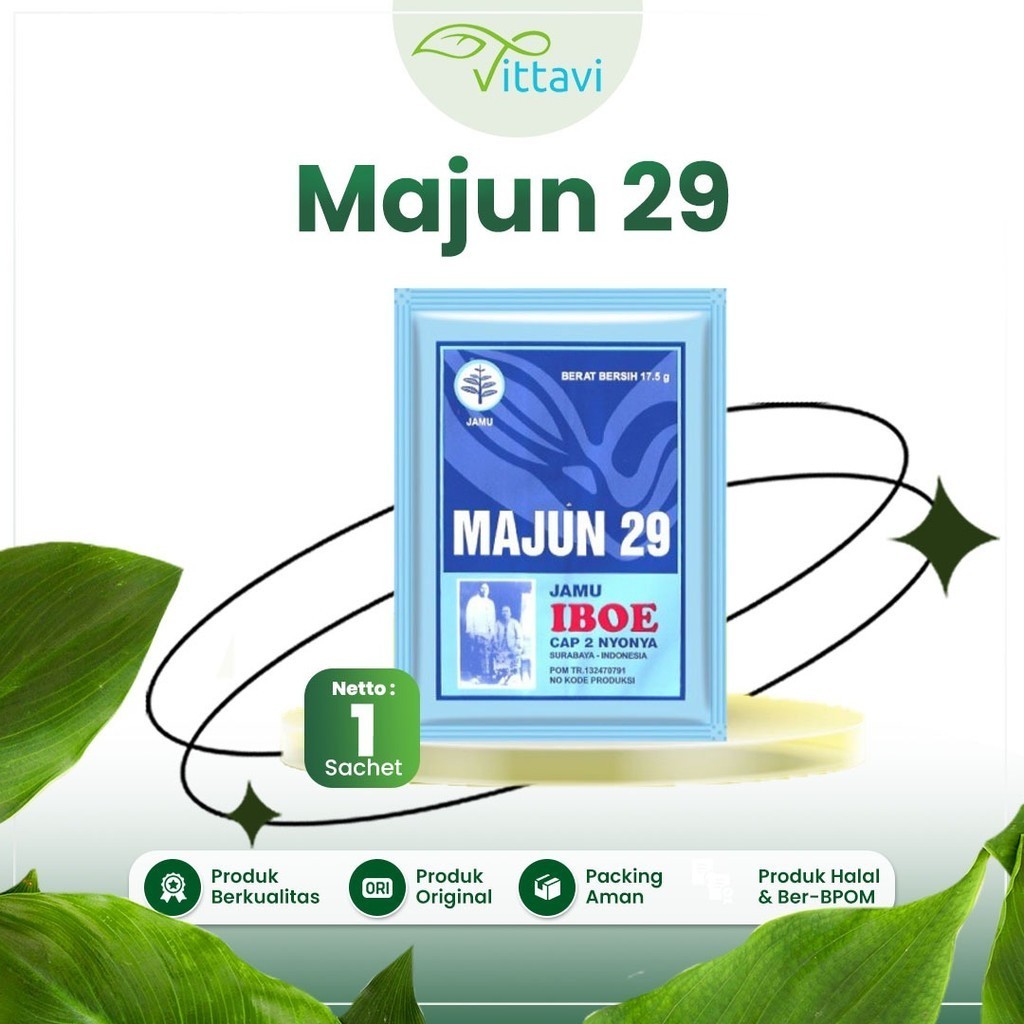 Sachet Jamu stamina Jamu Iboe Majun 29 (1 pcs)