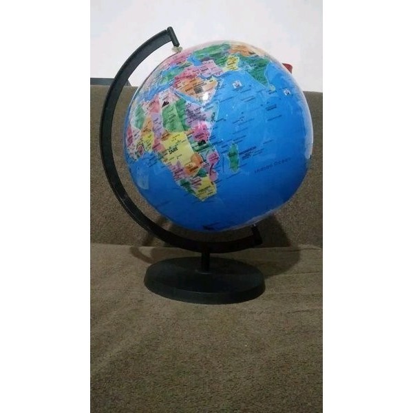 Terlaris ✨ -Mainan Globe Edukasi Geografis Anak - Bola Dunia Peta Dunia Globe