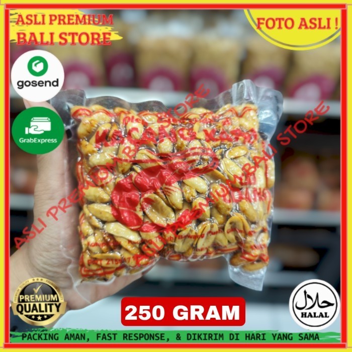 

OLEH OLEH MAKANAN CEMILAN CAMILAN SNACK KULINER KHAS ASLI ORI ORIGINAL BALI KACANG KAPRI CAP UDANG 250 GRAM GR