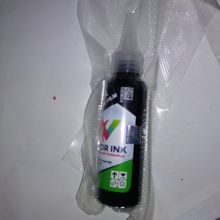

[Promo] Tinta vator ink khusus DTF CMYK White 100ml - Hitam