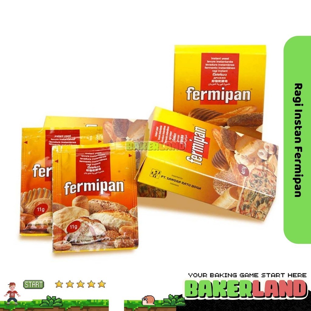 

Fermipan Ragi Instan Sachet / Ragi Fermipan / Ragi sachet