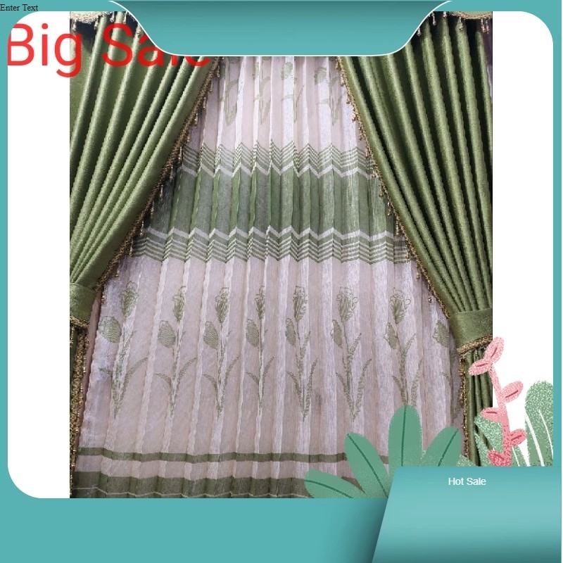 Vitrase Gorden Jendela-Tille Gorden-Tile Gorden-Dalaman Gorden Jendela-Vitras Gorden Jendela Motif W