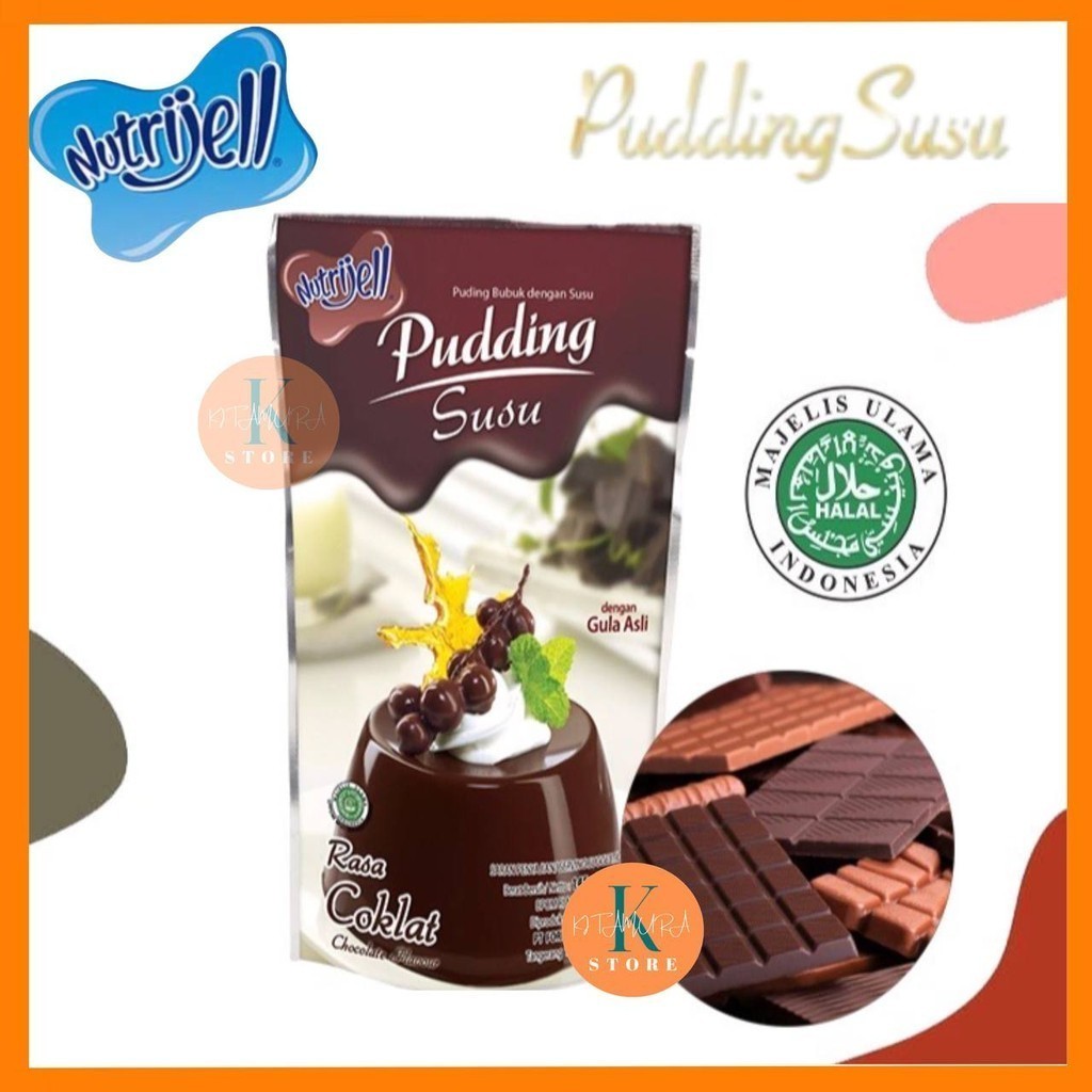 

NUTRIJELL PUDDING Bubuk Susu Rasa Coklat NUTRIJEL PUDING COKELAT