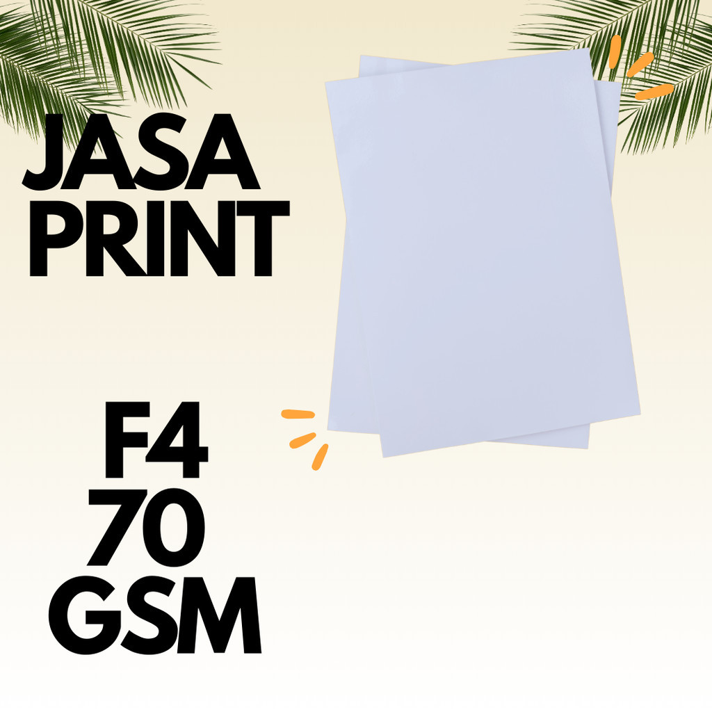 

JASA PRINT F4 70 GSM