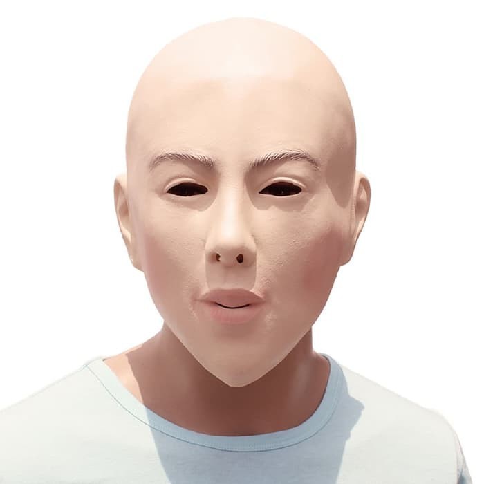 Topeng wanita cewek women seram prank horror full latex halloween | topeng cewek seram | cosplay wan