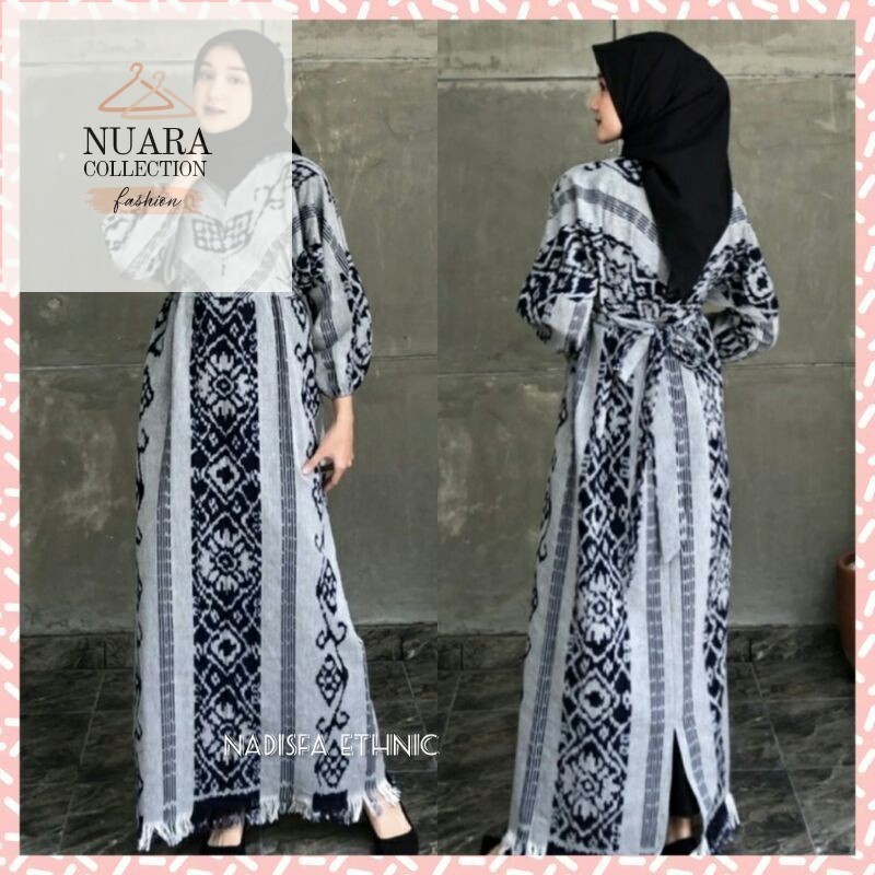 NADISFA GAMIS TENUN COUPLE TERBARU 2022 BAJU COUPLE TENUN JEPARA