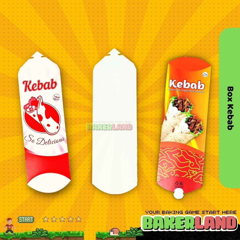 Bungkus Kebab, Kemasan Kebab ,Box Kebab, Dus Kebab, Dus Kemasan Kebab, Kotak Kebab