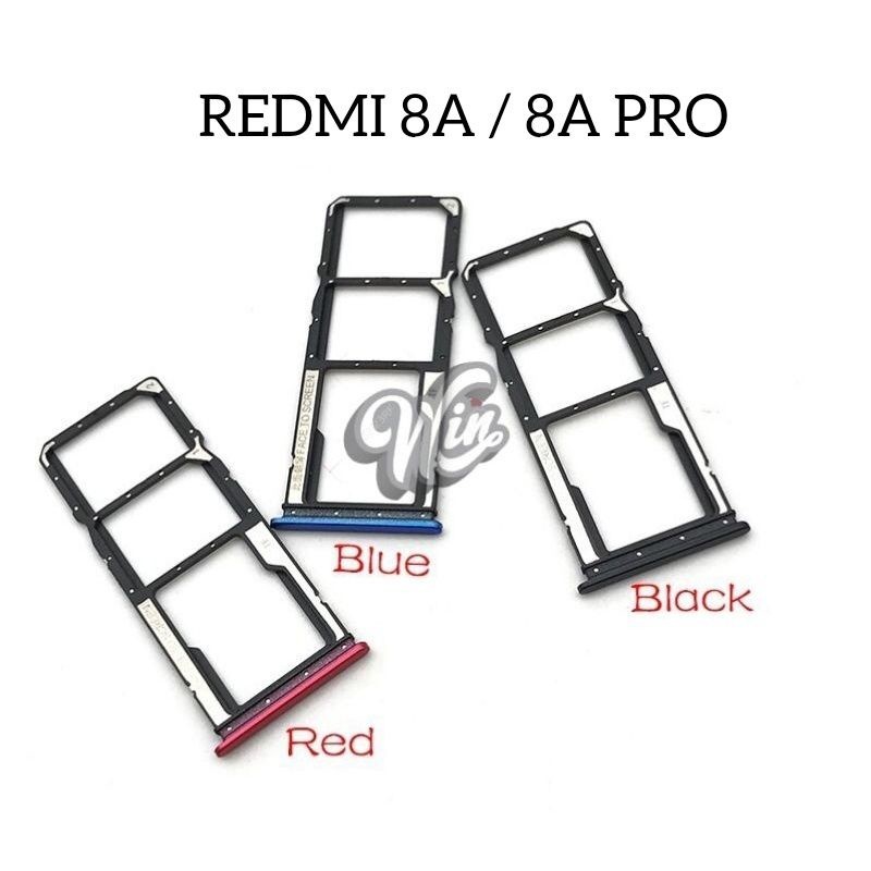 SIMTRAY SIM TRAY TEMPAT DUDUKAN SLOT SIM CARD XIAOMI REDMI 8A