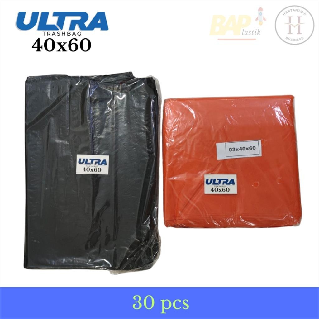 ULTRA Plastik Kresek Sampah 40x60 / Trashbag Kantong Sampah